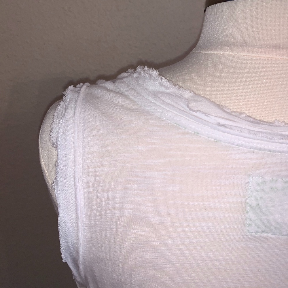 Anthropologie Meadow Rue White Petticoat Tank - Picture 8 of 15
